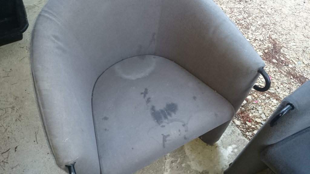Nettoyage de chaises en tissus en France
